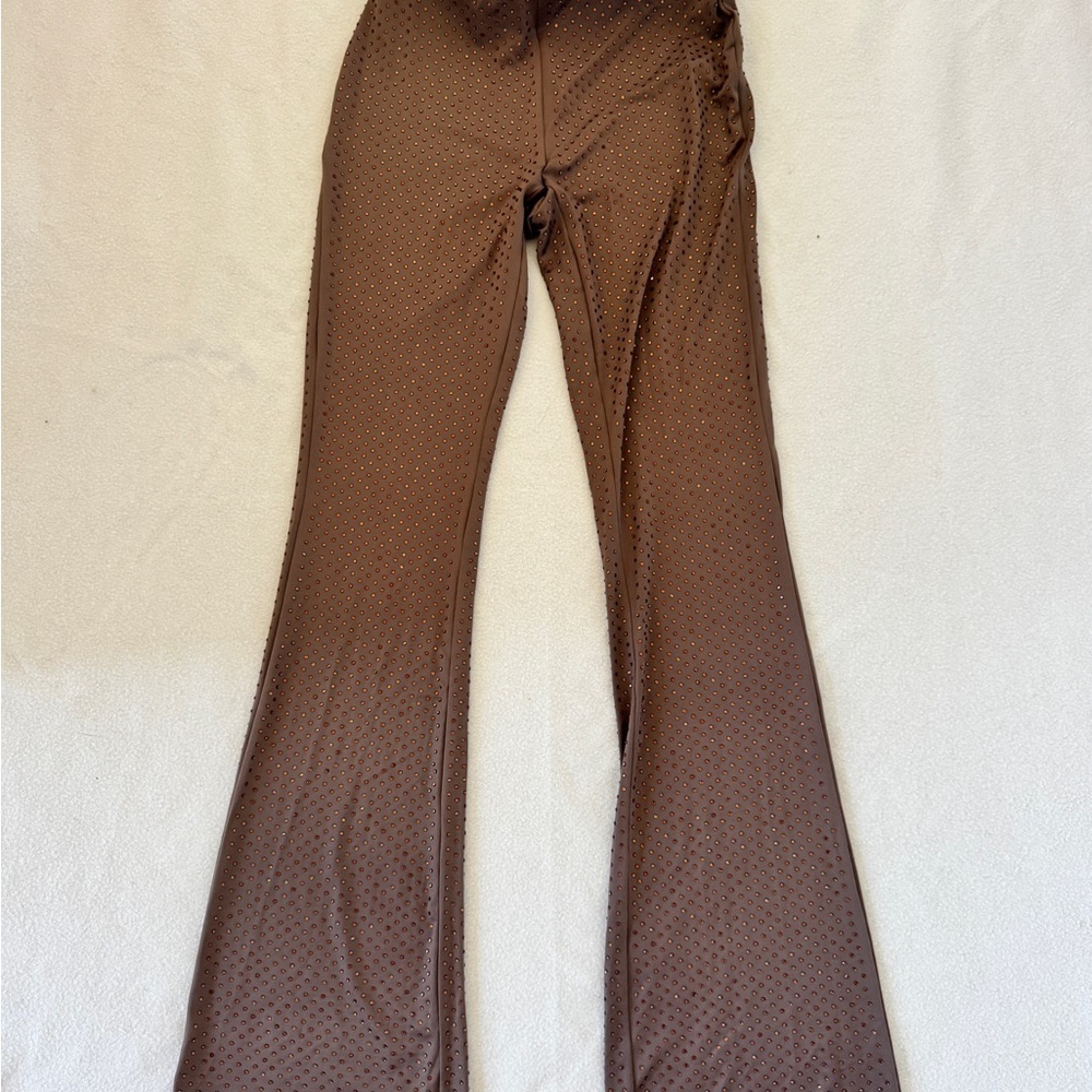 New Forever 21 Set Brown Rhinestone Suit - Size S✨ - Picture 5 of 7